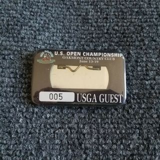 1994 Us Open Golf Championship " Usga Guest " Button With Opening For Guest 