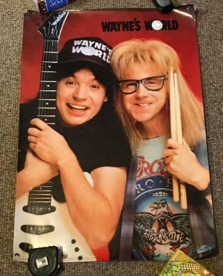 Vtg 1992 Poster Wayne 
