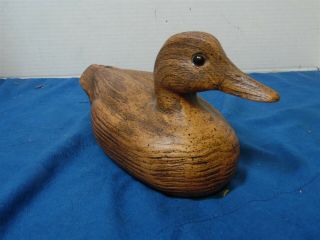 Vintage Wood? Duck Decoy 9 "