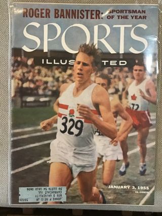 Sports Illustrated 1955 Roger Bannister Soy Ex Nmt