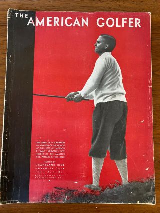 The American Golfer,  Edited By Grantland Rice November 1929