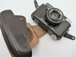 Vintage Minolta Al Rangefinder Camera With Case - Rokkor 45mm F2 Lens