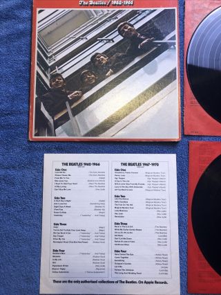 The Beatles - 1962 - 1966 - Vintage - Vinyl Lp - 1973 - 2 Record Set Skbo 3403a