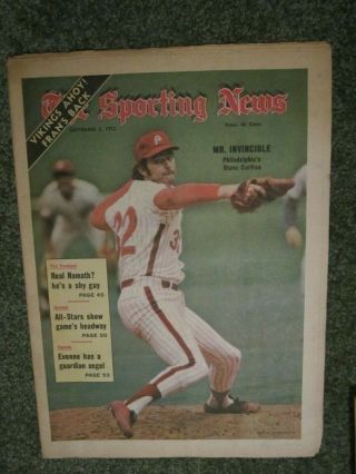 The Sporting News 7 1970s Issues Mike Schmidt Carlton Bowa Philadelphia Phillies 3