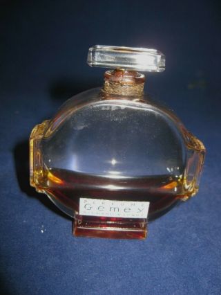 Vintage Gemey By Richard Hudnut Perfume Bottle