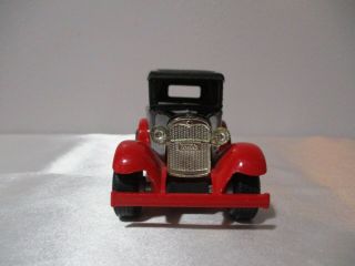 VINTAGE TONKA METAL & PLASTIC MADE IN USA MODEL T TOURING CAR 4 1/4 