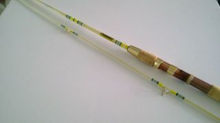 Vintage Shakespeare Wonderod Spin Fishing Rod Sp - A510 6 