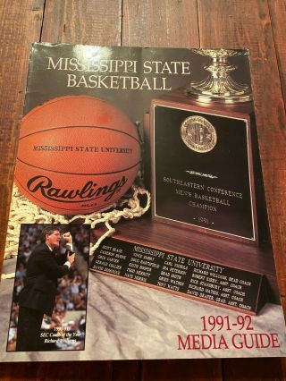 1991 - 92 Mississippi State University Men 