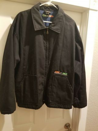 Teton Gravity Research Vintage Casual Black Jacket Circa 1990 