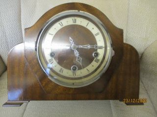 Antique Art Deco Enfield Westminster Chiming Mantle Clock