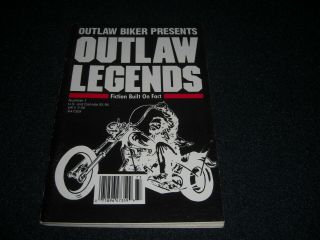 Outlaw Biker Presents Outlaw Legends Booklet 1987 Number 1