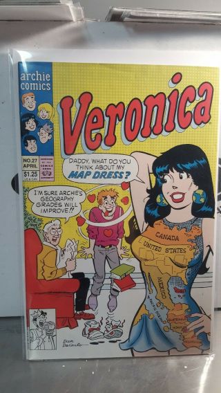 Veronica 27 Vintage 1993 Archie Comics Gga Good Girl Art