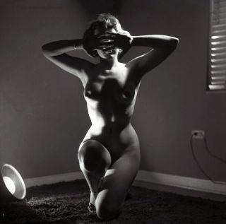 Bunny Yeager Camera Negative Photograph Artistic Experimental Avant - Garde Nude