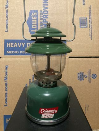 Vintage Coleman Lp Gas Single Mantle Propane Camping Lantern Model 5120