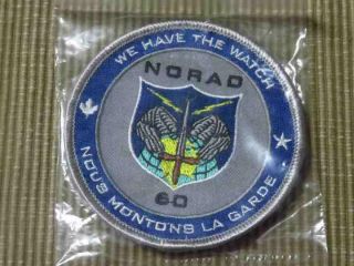 Royal Canadian Air Force Cf - 18 Demo Team Norad 60th Anniversary Patch