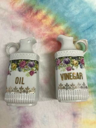 Vintage German Oil And Vinegar Set,