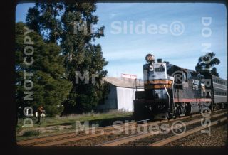 Slide Sp Southern Pacific 1957 Gray Mount Gp9 5600 Action Peninsula Ca