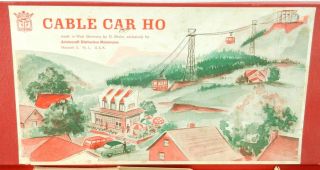 Aristo - Craft Eheim Ho Scale Cable Car West Germany W/ Ob T117
