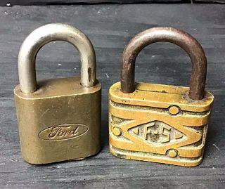 Vintage Ford And Fs Paddle Locks