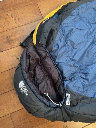 THE NORTH FACE CATS MEOW 20F - 7C SYNTHETIC FILL SLEEPING BAG MUMMY Sz Regular 2