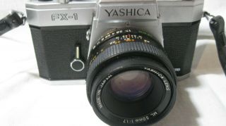 Vintage Yashica Fx - 1 35mm Camera