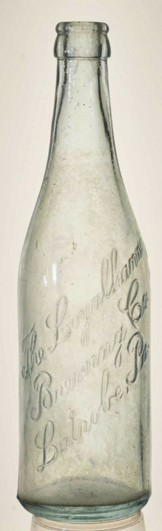 Vintage Pa Beer Bottles,  Breweriana,  Loyalhanna Brewing Co. ,  Latrobe,  Pa