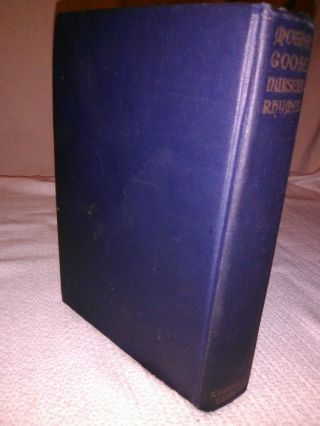 Vintage Book - MOTHER GOOSE NURSERY RHYMES by Edna Cooke 1930 Cupples & Leon 3