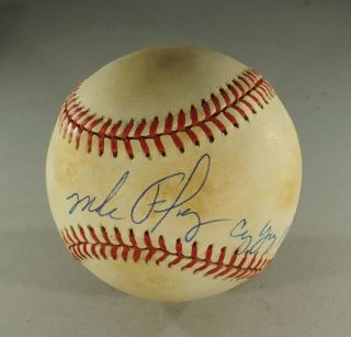 Mike Flanagan Cy Young 1979 Autographed Signed Baseball Orioles