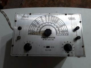 Vintage Eico Model 377 Audio Generator Sine And Square Wave