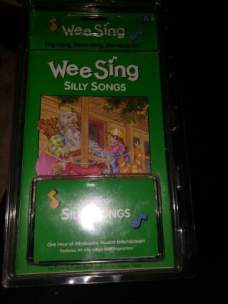 Wee Sing Silly Songs 1982 Cassette And Book Music Vintage Childrens