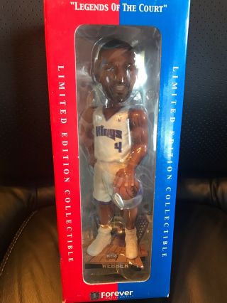 Chris Webber Forever Collectibles Limited Sacramento Kings Bobblehead 161/5000
