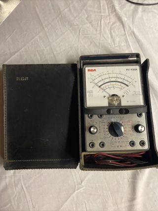 Rca Wv - 520a Vintage Volt - Ohm - Milliammeter Multimeter.  Very One Owner
