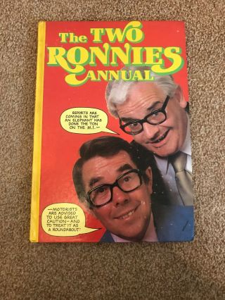 The Two Ronnies Annual Vintage Comedy Television Hardback (1979)