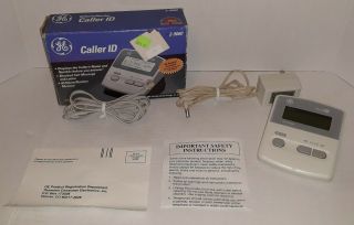 Vintage General Electric Caller Id - Model 2 - 9060 - Complete