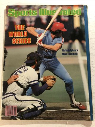 1980 WORLD Series Program PHILADELPHIA PHILLIES vs KC ROYALS Sports Illustrated 2