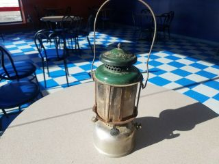 Vintage Antique Coleman Quick Lite Lantern W/ Mica Globe