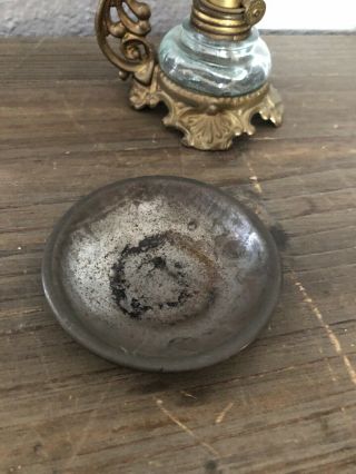 Antique Vapo Cresolene Oil Lamp Cure All Medical Device Miniature Complete 3