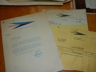 Central Airlines Inc Keith Kahle Letter Signed 1960 Amon Carter Field Texas