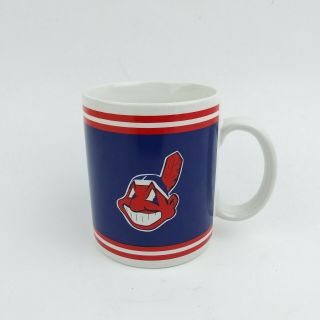 Vintage Cleveland Indians Coffee Mug Official Major League Baseball Chief Wahoo