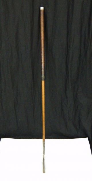 Antique Vintage Hickory Shaft Wood Golf Club Kroydon Sw 8 7 Degree Putter