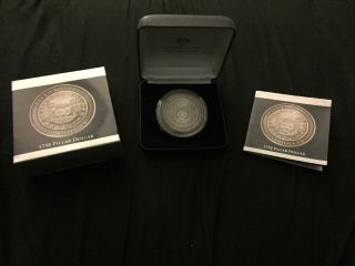 2006 $1 Antique Finish Silver Coin