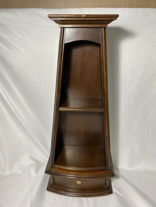 Vintage Ethan Allen Table Top Or Wall Shelf 22” Unique