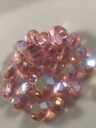 Vintage Swarovski Crystals 25 Piece Ab