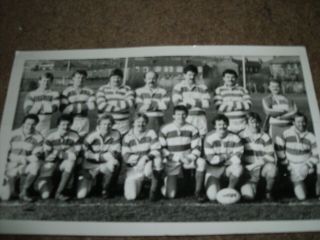 Vintage Barla Rugby League Press Team Photo Folley Lane Arlfc Swinton