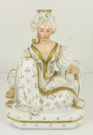 Fine Antique French Porcelain Jacob Petit Porcelain Ottoman Turkish Figure