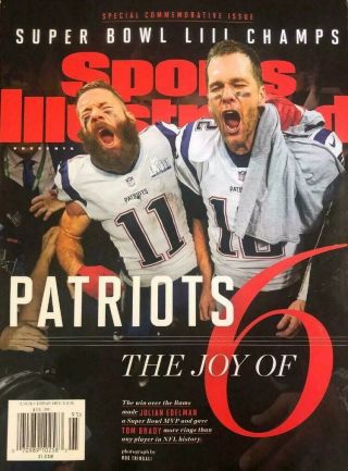 Sports Illustrated Commemorative 2019 England Patriots Bowl Champions