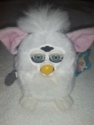 Vintage 1999 Snow White Furby Baby 70 - 940 With Tags Non
