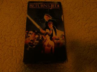 Vintage 1990 Star Wars Return Of The Jedi Vhs Tape Cbs Fox Issue