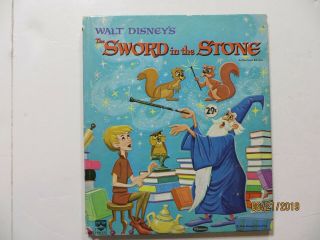 Vintage 1963 Walt Disney The Sword In The Stone Tip Top Tales Book