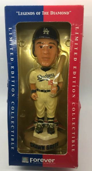 Shawn Green Limited Ed,  Forever Collectible L.  A Dodgers Bobble Head